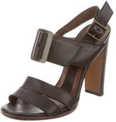 Thumbnail for your product : Marni Leather Multistrap Sandals