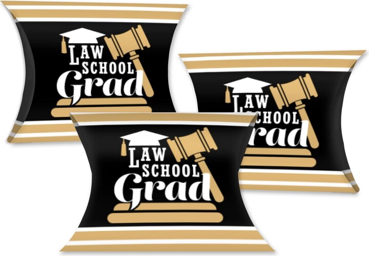 Big Dot Of Happiness Law School Grad Candy Bar Wrappers - Set Of 24 Future Lawyer Graduation Favors