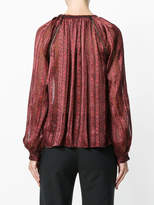 Thumbnail for your product : MICHAEL Michael Kors floral-print tie-neck blouse