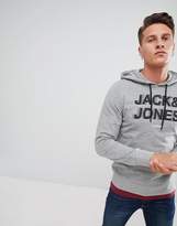 Thumbnail for your product : Jack and Jones Logo Sweat Hoodie