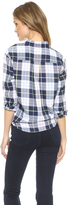 Thumbnail for your product : Equipment Daddy Tie Front Button Blouse