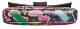 Thumbnail for your product : Fendi 'Micro' Genuine Python Baguette - Grey