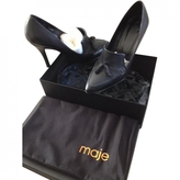 Thumbnail for your product : Maje Black Leather Heels