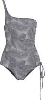 Thumbnail for your product : Shimmi Limor one-shoulder printed swimsuit