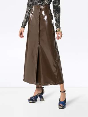 Maryam Nassir Zadeh hall button-front skirt