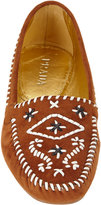 Thumbnail for your product : Prada Whipstitch Moccasins