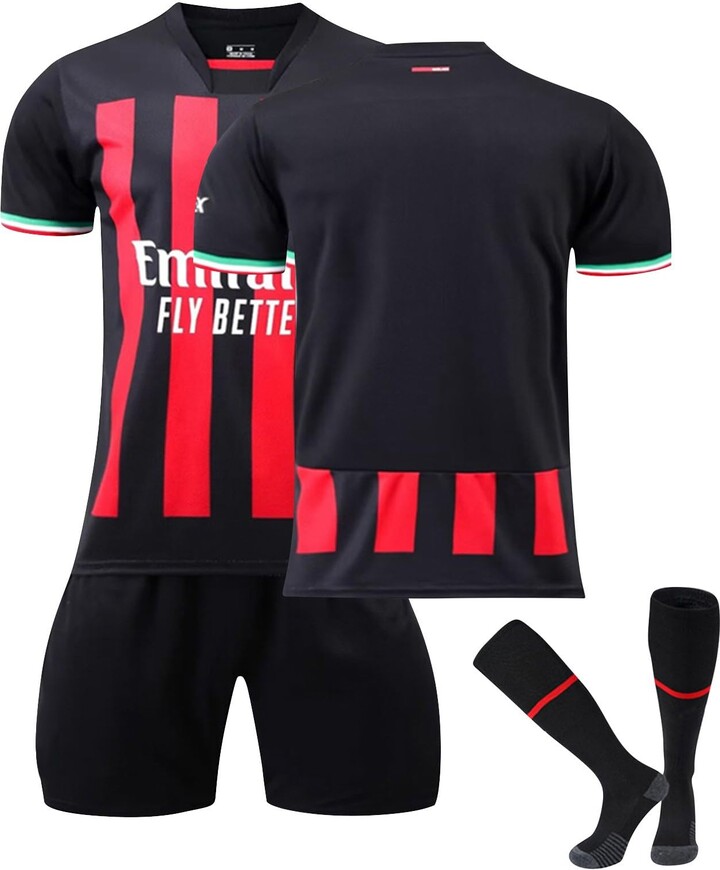 PANGKII Football Kits For Kids 22/23 A-C/Mi-lan Men's Football