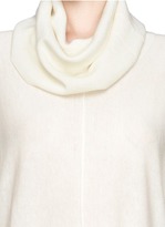 Thumbnail for your product : Nobrand Wool-cashmere cowl turtleneck top