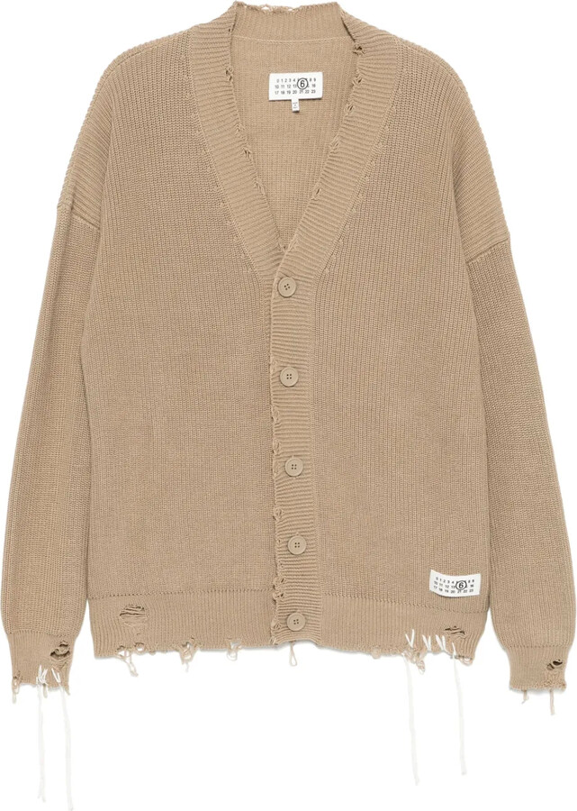 MM6 MAISON MARGIELA Distressed Cardigan