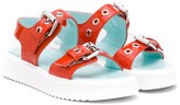 Thumbnail for your product : Marni TEEN buckled-straps sandals