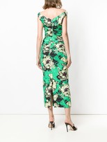 Thumbnail for your product : Miu Miu Floral Print Fitted Dress