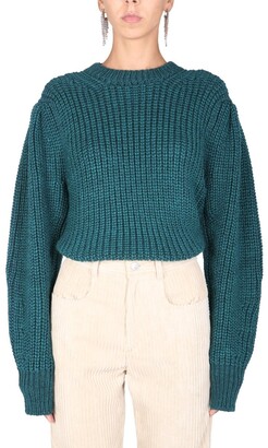Etoile Isabel Marant Cable Knit Crewneck Sweater