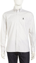 Thumbnail for your product : Psycho Bunny Long-Sleeve Tartan Plaid Sport Shirt, Taupe