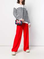 Thumbnail for your product : P.A.R.O.S.H. striped sequin top