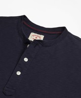Thumbnail for your product : Brooks Brothers Slub Jersey Short-Sleeve Henley