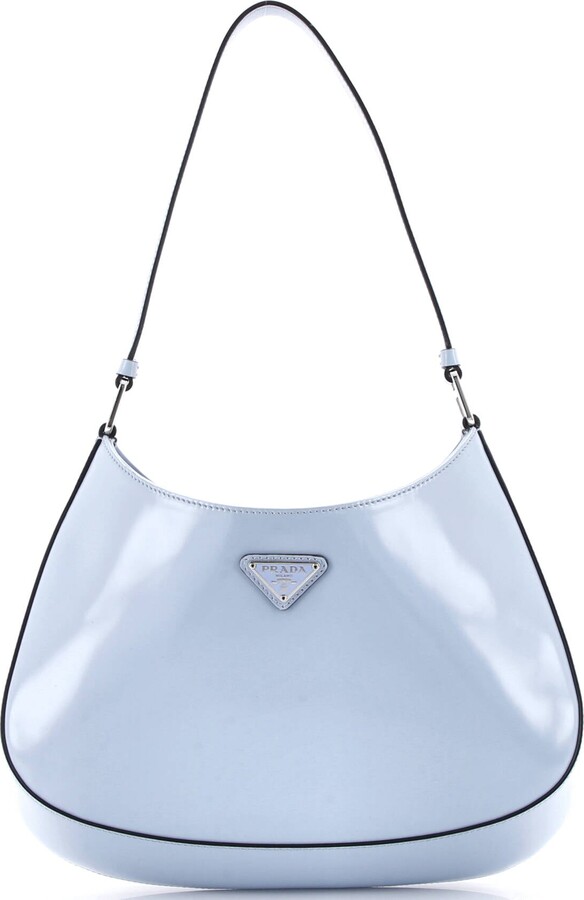 Prada Cleo Shoulder Bag Spazzolato Leather Medium