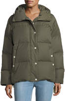 Thumbnail for your product : Rag & Bone Leonard Zip-Front Hooded Padded Coat