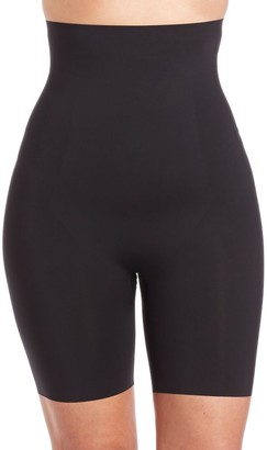 Spanx Plus Thinstincts High-Waist Mid-Thigh Shaper Shorts