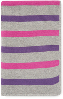 Thumbnail for your product : Portolano Cashmere Blend Striped Throw