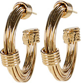Thumbnail for your product : Gas Bijoux Aariane Layered Hoop Earrings