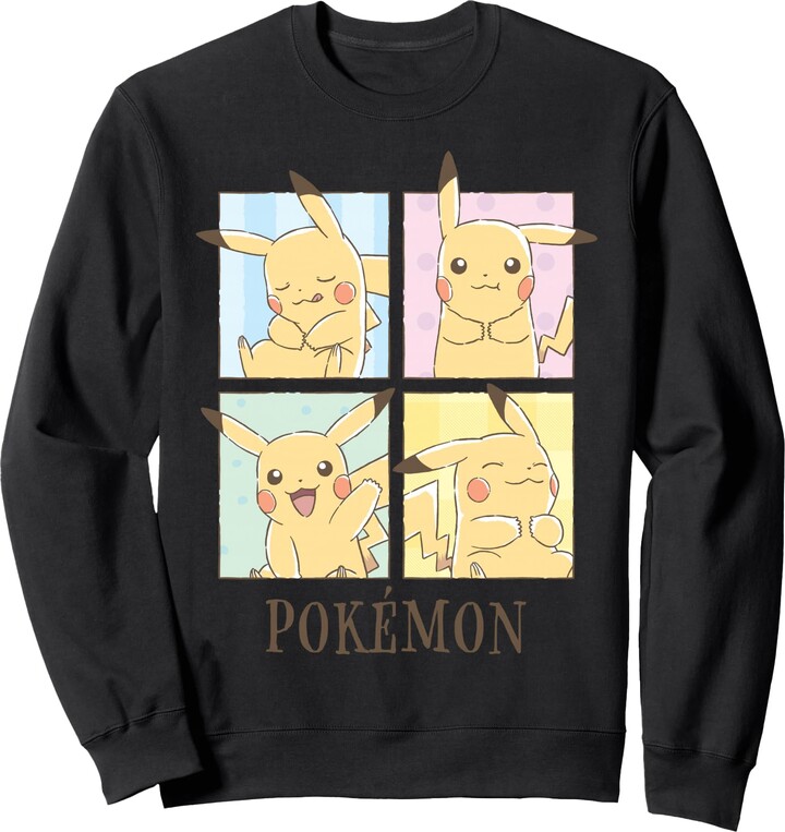 Pokemon Pikachu Moods Pastel Cafe Boxes Sweatshirt