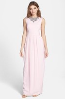 Thumbnail for your product : Ted Baker 'Neliosa' Embellished Crepe Gown
