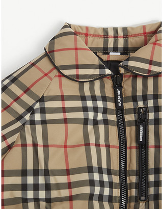Burberry Mollie graphic-print down jacket 4-14 years