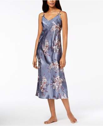 Thalia Sodi Printed Woven Lace-Trim Nightgown, Created for Macy's