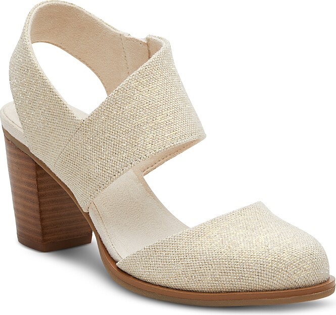 Toms Womens Toms Closed Toe Wedges Womens Natural TOMS Marisol
