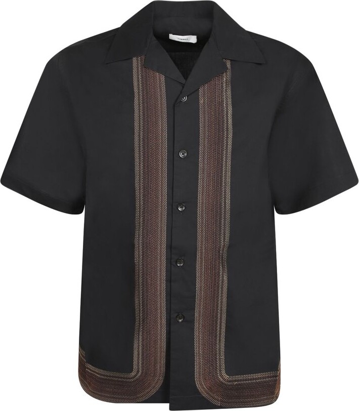 COMMAS Panelled Short-Sleeve Shirt