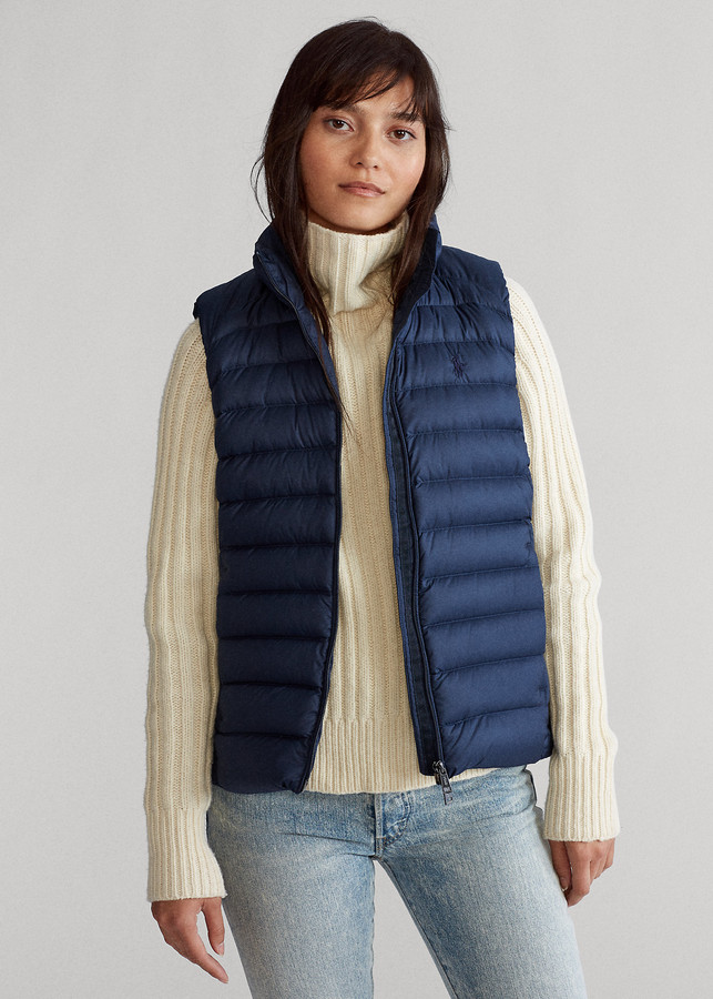 Ralph Lauren Packable Down Vest ShopStyle Outerwear