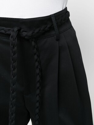 RED Valentino Rope Belted Mini Shorts