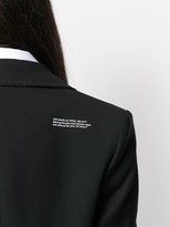 Thumbnail for your product : Off-White Contrast Stitching Blazer