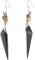 Thumbnail for your product : Alexis Bittar Golden Studded Double Drop Wire Earring