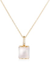 Thumbnail for your product : Mia & Beverly Rose Quartz and Diamond 18K Gold Charm Necklace