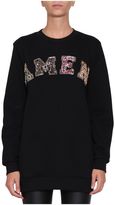 Thumbnail for your product : Amen Embroidered Cotton Sweatshirt