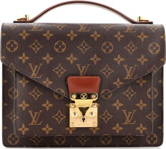 Louis Vuitton 2001 pre-owned Monogram Monceau two-way Business Bag