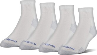 MediPeds unisex-adult Nanoglide Quarter Socks
