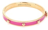 Thumbnail for your product : Juicy Couture Rhinestone Heart Enamel Bangle