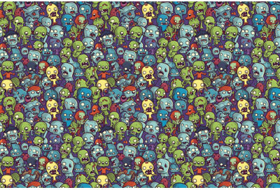 VisionDecor Scary Zombie Duvet Cover