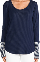 Thumbnail for your product : Whetherly Double Jersey Raw Gael Long Sleeve Top