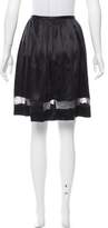 Thumbnail for your product : 3.1 Phillip Lim Silk Knee-Length Skirt