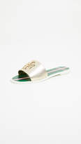 Thumbnail for your product : Tory Burch Logo Jelly Slide