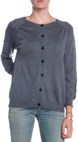 Thumbnail for your product : Minden Chan Ripline Button Up Cardigan Sweater