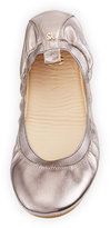 Thumbnail for your product : Yosi Samra Samara 2.0 Packable Ballerina Flat, Pewter