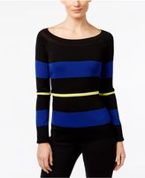 Thumbnail for your product : INC International Concepts Petite Colorblocked Sweater, Only at Macy's