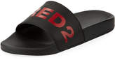Thumbnail for your product : DSQUARED2 Logo Slide Sandals