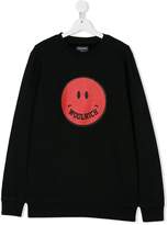 Thumbnail for your product : Woolrich Kids TEEN smiley print sweatshirt