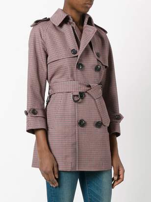 DSQUARED2 lightweight check coat