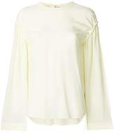 Cédric Charlier gathered sleeves blouse